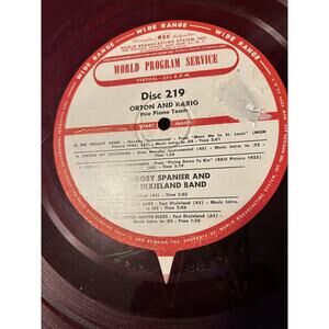 Album World Program Service Disc 219 Blackwood Brothers